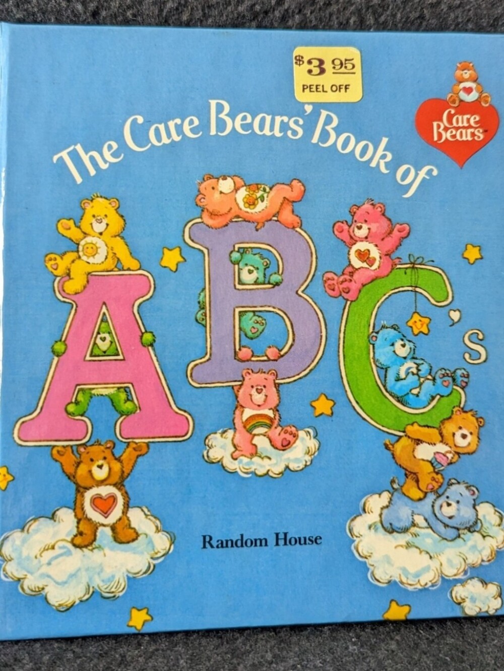 Vintage 1983 The Care Bears’ Book of ABC’s – Peggy Kahn – Hardcover